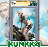2024 STREET FIGHTER & FRIENDS SWIMSUIT SPECIAL #1 CAMMY BLACK & GOLD EXCLUSIVE CGC SS 9.6