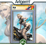 2024 STREET FIGHTER & FRIENDS SWIMSUIT SPECIAL #1 CAMMY BLACK & GOLD EXCLUSIVE CGC SS 9.8 WITH CUSTOM LABEL