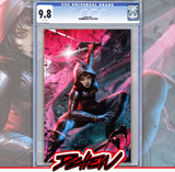 ABSOLUTE CASSANDRA CAIN THE SHADOWS HAND #1 (ONE SHOT) CVR D DERRICK CHEW CARD STOCK VAR CGC 9.8
