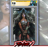 ABSOLUTE WONDER WOMAN #17 CVR B DERRICK CHEW CARD STOCK VAR CGC SS 9.8