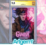 GAMBIT: WANTED #1 ARTGERM VARIANT CGC SS 9.8