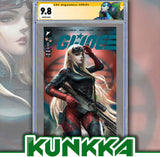 GI JOE #18 CVR B KENDRICK KUNNKA LIM VAR CGC SS 9.8