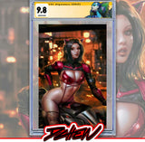 GUN HONEY DOUBLES DOWN #2 ARTGERM COLLECTIBLES PUREart VARIANT CGC SS 9.8