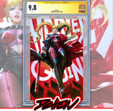 HARLEY QUINN #64 CVR D DERRICK CHEW CARD STOCK VAR CGC SS 9.8