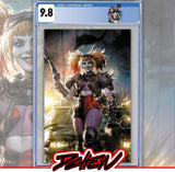 HARLEY QUINN #66 CVR D DERRICK CHEW CARD STOCK VAR (BATMAN BAD SEEDS) CGC 9.8