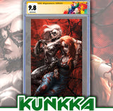 MARY JANE & BLACK CAT 1 KUNKKA SYMBIOTE PUREart VARIANT CGC SS 9.8