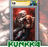 MARY JANE & BLACK CAT 1 KUNKKA SYMBIOTE PUREart VARIANT CGC SS 9.8