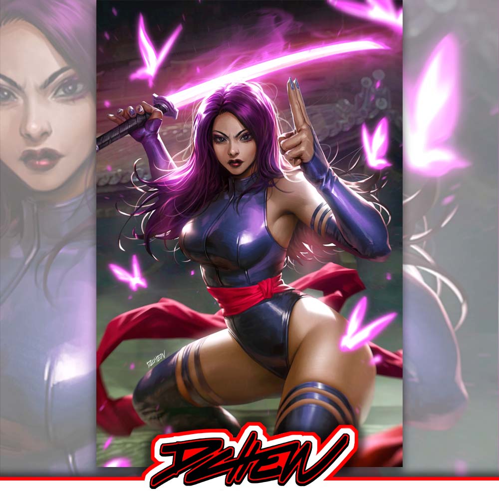 PSYLOCKE: NINJA #1 DERRICK CHEW PLANET COMICON VIRGIN VARIANT