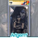 REBEL MOON HOUSE OF THE BLOODAXE #1 PUREART SPOT FOIL CGC SS 9.8