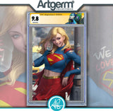 SUPERGIRL #5 CVR B STANLEY ARTGERM LAU CARD STOCK VAR CGC SS 9.8
