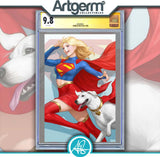 SUPERGIRL #6 CVR B STANLEY ARTGERM LAU CARD STOCK VAR CGC SS 9.8