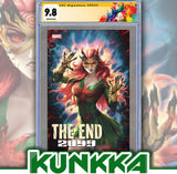 THE END 2099 #4 KENDRICK LIM VARIANT CGC SS 9.8