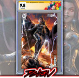 TITANS #31 CVR C DERRICK CHEW CARD STOCK VAR (DC K.O.) CGC SS 9.8