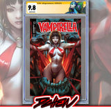 VAMPIRELLA #12 CVR B DERRICK CHEW VAR CGC SS 9.8