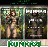 WITCHBLADE #22 PUREart VARIANT COVER B COLLECTIBLE CARD COMBO