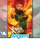 X-MEN UNITED #1 PLANET COMICON PHOENIX TRADE DRESS