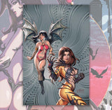 WITCHBLADE VAMPIRELLA #1 (ONE SHOT) PUREart VARIANT - 1:25 & 1:50 RATIO BUNDLE