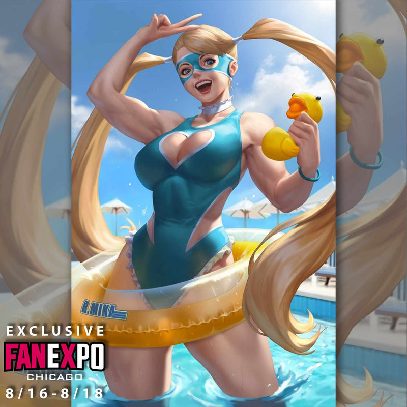 2024 STREET FIGHTER & FRIENDS SWIMSUIT SPECIAL #1 R. MIKA EJIKURE - FAN EXPO CHICAGO