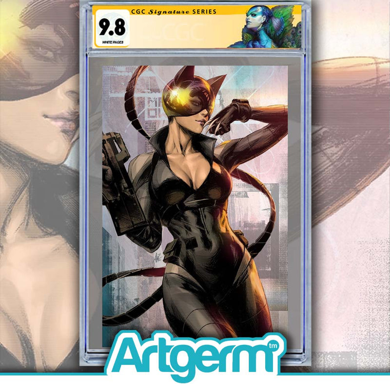 ABSOLUTE BATMAN #13 REVEAL PUREART SPOT FOIL CGC SS 9.8