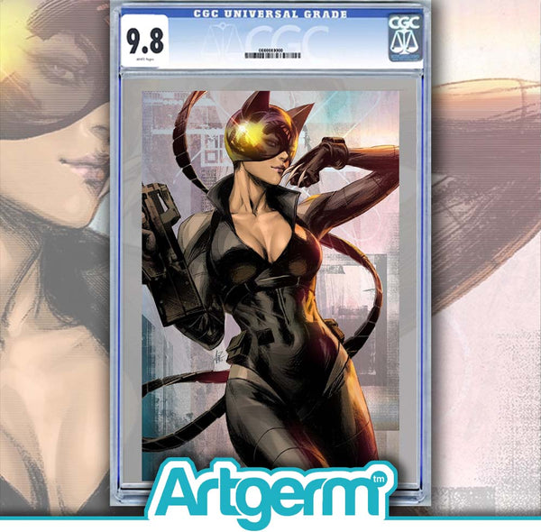ABSOLUTE BATMAN #13 REVEAL PUREART SPOT FOIL CGC 9.8