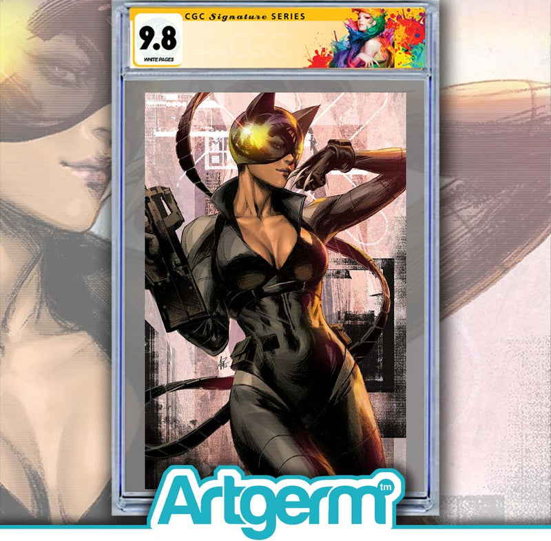 ABSOLUTE BATMAN #13 REVEAL PUREART SPOT FOIL CGC SS 9.8