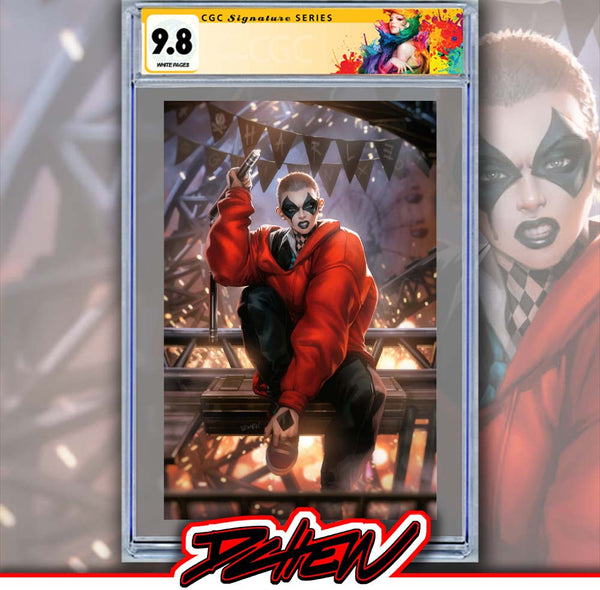 ABSOLUTE BATMAN #14 CVR F DERRICK CHEW CARD STOCK VAR CGC SS 9.8