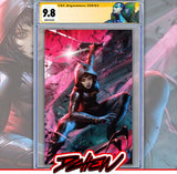 ABSOLUTE CASSANDRA CAIN THE SHADOWS HAND #1 (ONE SHOT) CVR D DERRICK CHEW CARD STOCK VAR CGC SS 9.8