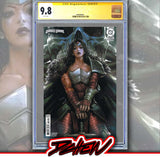ABSOLUTE WONDER WOMAN #17 CVR B DERRICK CHEW CARD STOCK VAR CGC SS 9.8