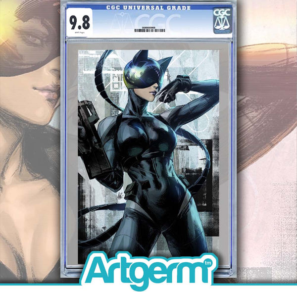 ABSOLUTE BATMAN #13 CVR F STANLEY ARTGERM LAU FOIL VARL CGC 9.8