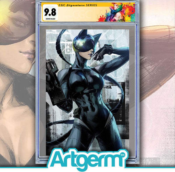 ABSOLUTE BATMAN #13 CVR F STANLEY ARTGERM LAU FOIL VAR CGC SS 9.8