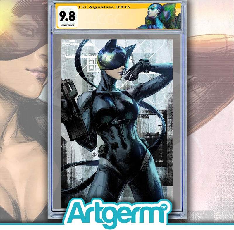 ABSOLUTE BATMAN #13 CVR F STANLEY ARTGERM LAU FOIL VAR CGC SS 9.8