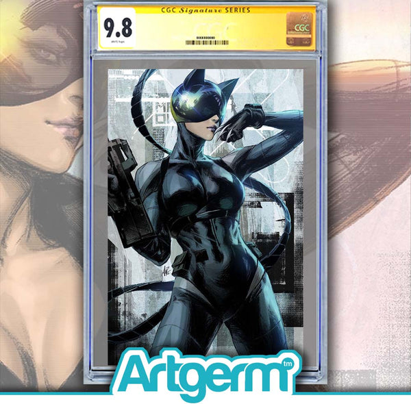 ABSOLUTE BATMAN #13 CVR F STANLEY ARTGERM LAU FOIL VAR CGC SS 9.8