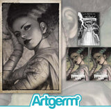 UNIVERSAL MONSTERS BRIDE OF FRANKENSTEIN LIVES #1 ARTGERM COLLECTIBLES PUREart CLASSIC FOIL VARIANT BUNDLES