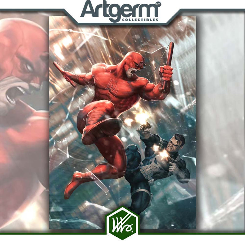 DAREDEVIL/PUNISHER: THE DEVIL'S TRIGGER #1 KENDRICK LIM VIRGIN VARIANT[1:100]