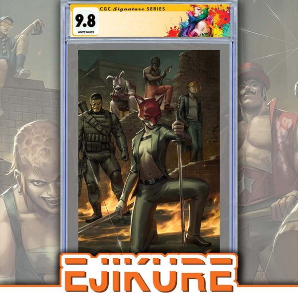 EXQUISITE CORPSES #7 PUREart WRAPAROUND VARIANT CGC SS 9.8