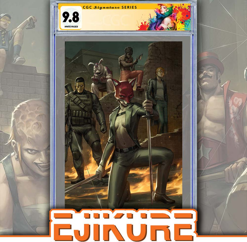 EXQUISITE CORPSES #7 PUREart WRAPAROUND VARIANT CGC SS 9.8