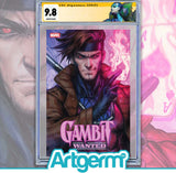 GAMBIT: WANTED #1 ARTGERM VARIANT CGC SS 9.8