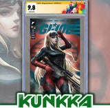 GI JOE #18 CVR B KENDRICK KUNNKA LIM VAR CGC SS 9.8