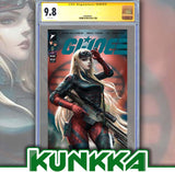 GI JOE #18 CVR B KENDRICK KUNNKA LIM VAR CGC SS 9.8