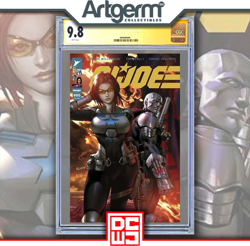 GI JOE #6 CVR C DERRICK CHEW VAR CGC SS 9.8