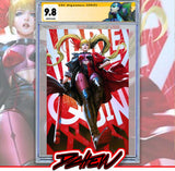 HARLEY QUINN #64 CVR D DERRICK CHEW CARD STOCK VAR CGC SS 9.8