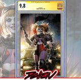 HARLEY QUINN #66 CVR D DERRICK CHEW CARD STOCK VAR (BATMAN BAD SEEDS) CGC SS 9.8