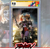 HARLEY QUINN #66 CVR D DERRICK CHEW CARD STOCK VAR (BATMAN BAD SEEDS) CGC SS 9.8