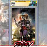 HARLEY QUINN #66 CVR D DERRICK CHEW CARD STOCK VAR (BATMAN BAD SEEDS) CGC SS 9.8