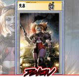 HARLEY QUINN #66 CVR D DERRICK CHEW CARD STOCK VAR (BATMAN BAD SEEDS) CGC SS 9.8