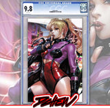 HARLEY QUINN #67 CVR D DERRICK CHEW CARD STOCK VAR (BATMAN BAD SEEDS) CGC 9.8