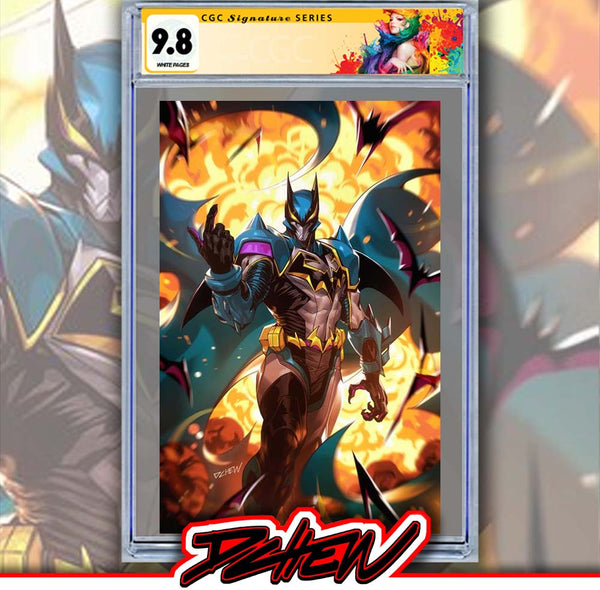 IMMORTAL LEGEND BATMAN #3 (OF 6) CVR B DERRICK CHEW CARD STOCK VAR CGC SS 9.8