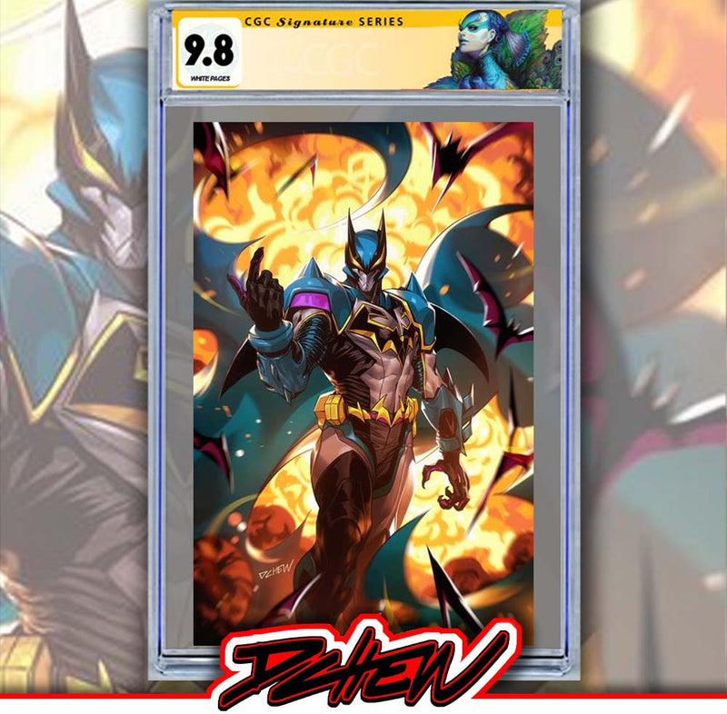 IMMORTAL LEGEND BATMAN #3 (OF 6) CVR B DERRICK CHEW CARD STOCK VAR CGC SS 9.8
