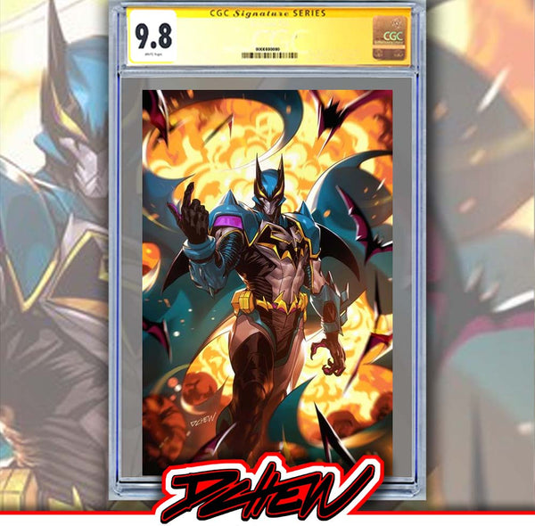 IMMORTAL LEGEND BATMAN #3 (OF 6) CVR B DERRICK CHEW CARD STOCK VAR CGC SS 9.8