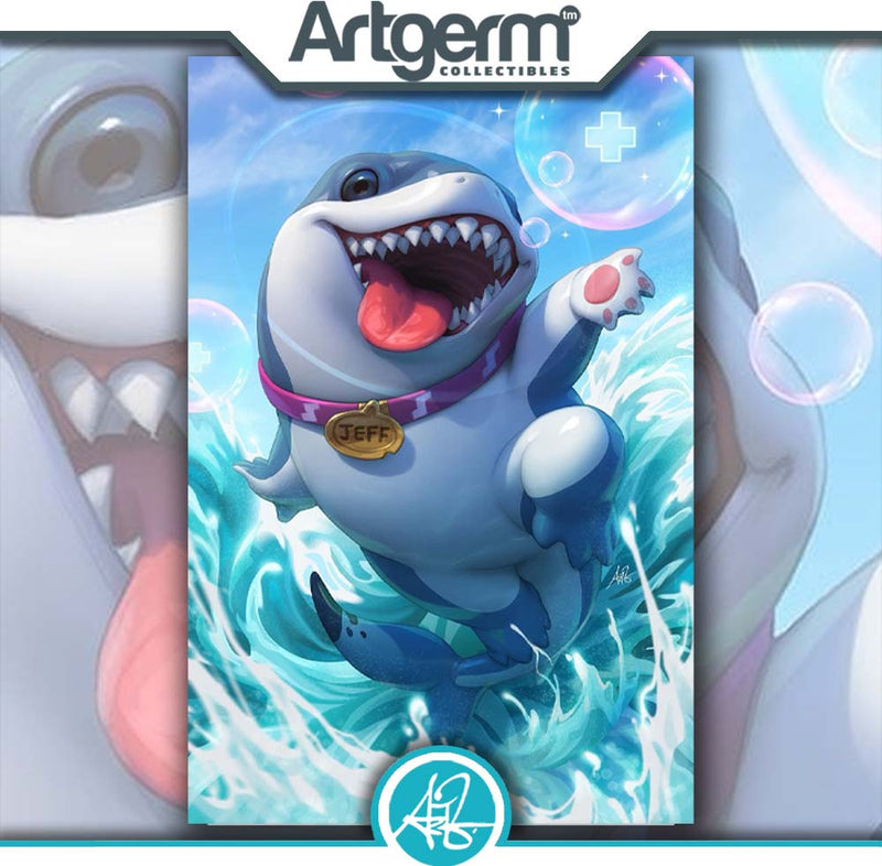 JEFF THE LAND SHARK #1 ARTGERM MARVEL RIVALS VIRGIN VARIANT[1:100]